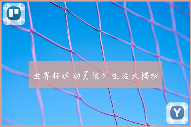 世界杯运动员场外生活大揭秘