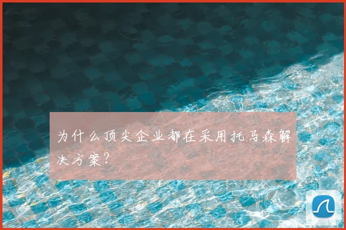 为什么顶尖企业都在采用托马森解决方案？